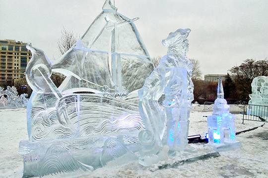 Фестиваль Снег и лед в Москве собрал на площадках 120 тысяч человек